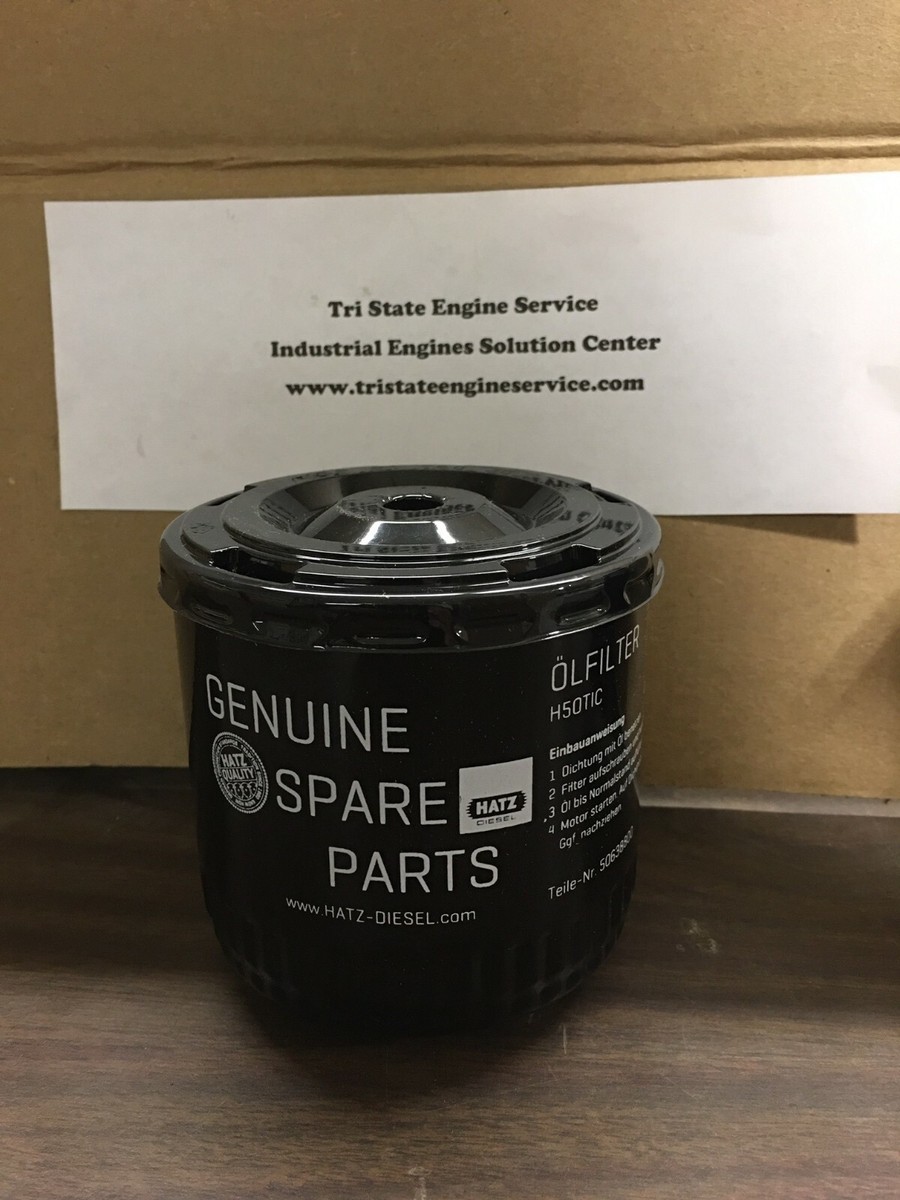 Genuine OEM Hatz 4H50T Oil Filter 50638800 50638801 Tier 4 Engine