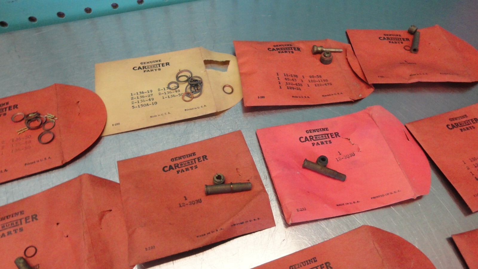 Factory Dealership Lot Vintage Carter Carburetor Parts Terraplane