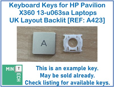 Tastatur Ersatz Tasten für HP Pavilion X360 13-u063sa Laptops UK Hintergrundbeleuchtung