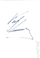 Vicky Leandros Autogramm signed 10x15 cm Karteikarte 
