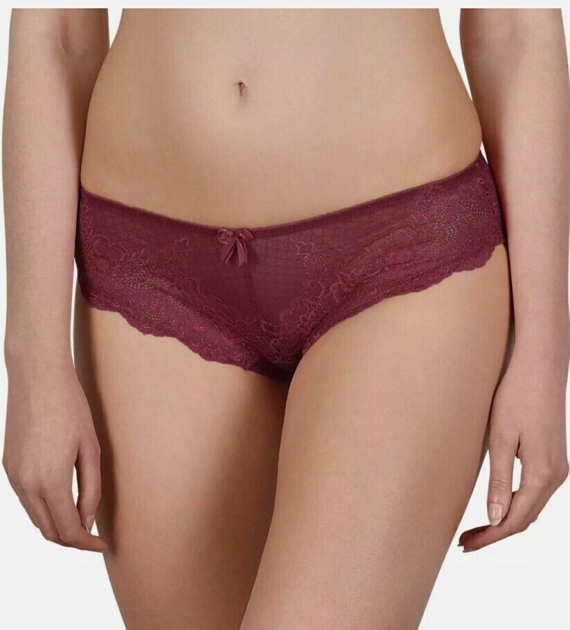 Cybele Hipster Brief Raspberry Pink Lace Size 18 Hipster Knickers 110173 New