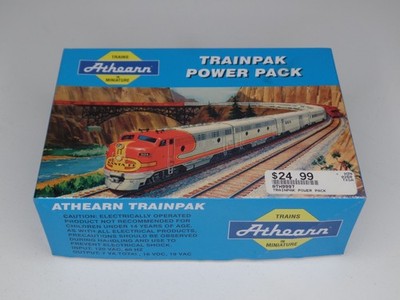 Athearn Trainpak Power Pak UL Listed Power Supply Item #9997 7VA DC HO/N Scale