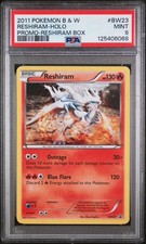 2011 POKEMON BLACK & WHITE PROMO RESHIRAM BOX #BW23 RESHIRAM-HOLO PSA 9 LOW POP  on eBay