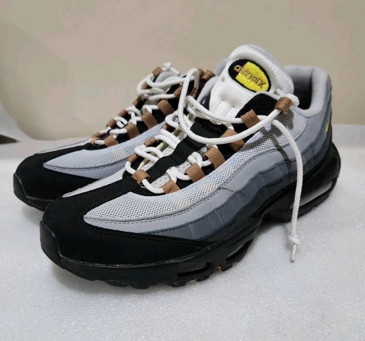 Nike Air Max 95 Low Grey/Yellow for Sale | Authenticity Guaranteed