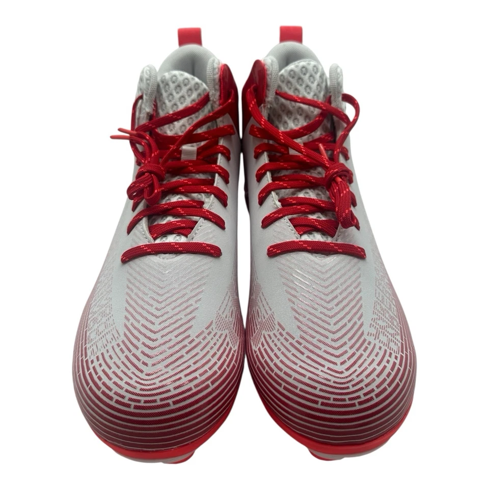 Botines de fútbol Under Armour Hammer MC 2.0 para hombre talla 11,5 blanco/rojo 3027306-101 Foto 3 de 4