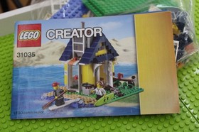 LEGO (31035) Creator 3 in 1, Beach Hut, Used, 100% Complete W/Manuals, No Box