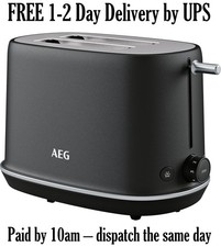 Genuine AEG Gourmet 7 Toaster German Brand AEG 2 Slice New Boxed T7-1-6BP-U