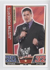 2013 Topps WWE Slam Attax Superstars Justin Roberts #89 5c5