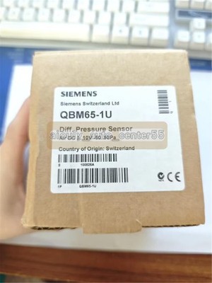 1PCS Siemens differential pressure sensor QBM65-1U NEW