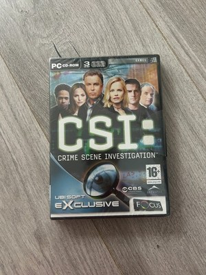 CSI: Crime Scene Investigation / Ubisoft Exclusive - PC DVD-ROM (komplett) Neu mit Etikett