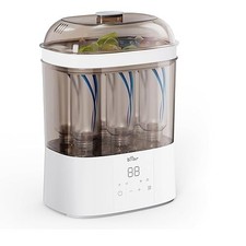 Bear Bottle Sterilizer and Dryer, 2 Layers Large Electric Steam Baby Bottle Ster