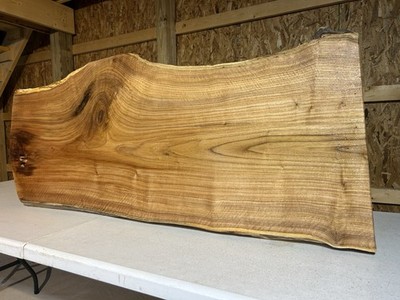 Rustic Butternut Coffee Table/Curly/White Walnut Wood/Wormy Live Edge Table Wood