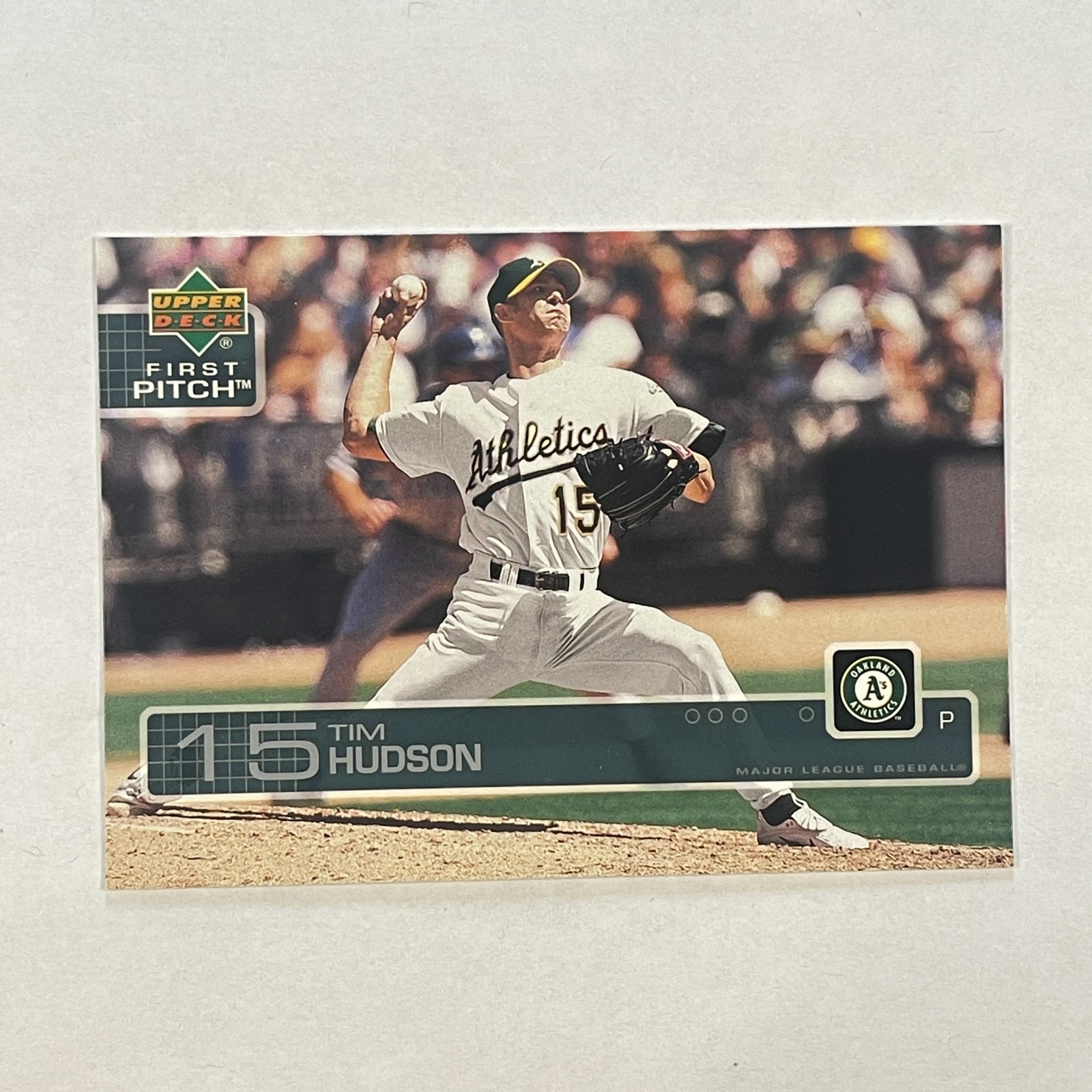 2003 Upper Deck First Pitch #43 Tim Hudson Athletics Card