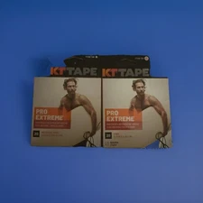 FOUR New - KT Tape Pro Extreme Tape Titan Colors Vary 20 Strips 2 x 10 In