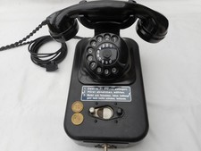 Altes Telefon  + Münztelefon +  TLn Mü 55b  + wie W 48