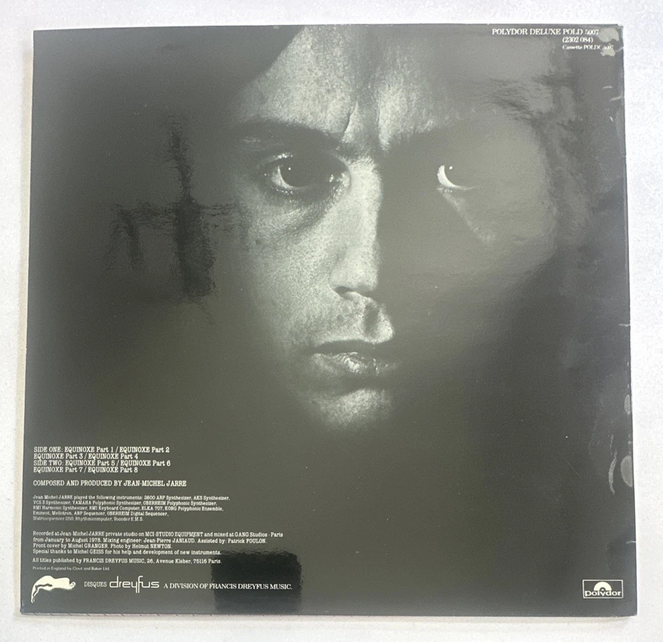Jean Michel Jarre – Equinoxe Vinyl 12" LP Polydor POLD 5007 1978 EX / NM - Image 3 of 4