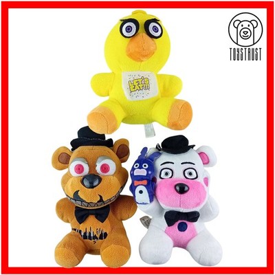 3x Five Nights at Freddys Figuren Funko Stofftier Konvolut Stofftier Plüsch Set Lot