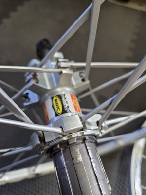Silver 26” Mavic CrossMax SL SSC F100mm/R135mm QR Tubeless Disc