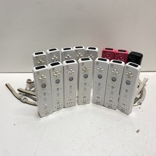 Lot of 15 Nintendo Wii Remotes (RVL 003) Assorted FOR PARTS