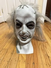 Vtg Halloween Rubies BEETLEJUICE Movie Deluxe Mask Costume Cosplay Head Display