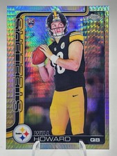 2025 Topps Chrome Football Will Howard #321 (RC) Prism Refractor SP Steelers