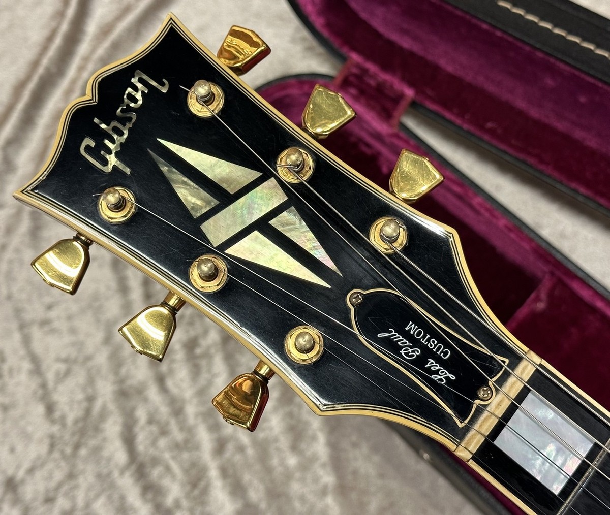 Gibson 1974 LES Paul Custom Left Hand Twentieth Anniversary Cherry