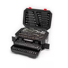 244-Piece Sae/Metric Mechanics Tool Set with ...