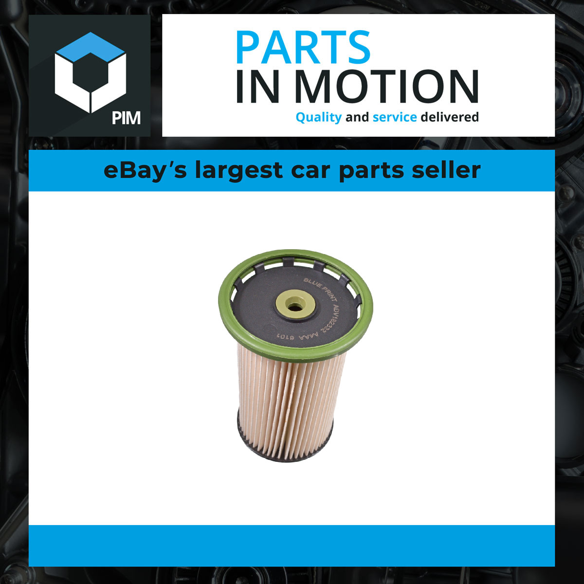 Fuel Filter fits VW CC 358 2.0D 11 to 16 Blue Print 7N0127177 7N0127177B Quality - Image 5