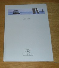 Mercedes CL Coupe Hardback Brochure 1998-1999 - CL500 CL600