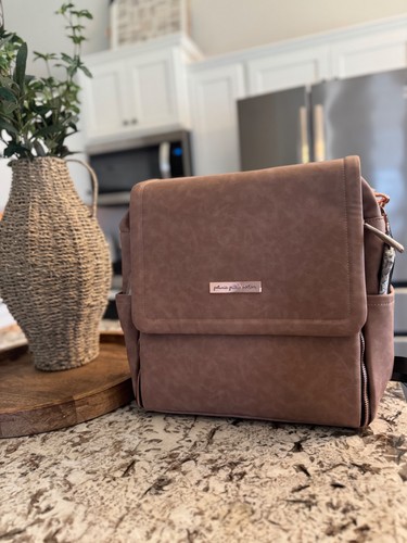 Petunia Pickle Bottom- NWT Boxy Backpack in Dusty Rose Matte Leatherette