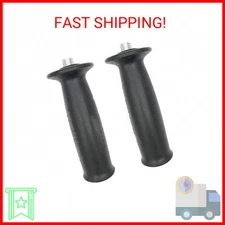 XMHF 12mm Dia Thread Plastic Angle Grinder Sander Handle Tool Black 2Pcs
