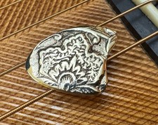 Handmade Vintage Indian Brass Metal Guitar Pick โ Acoustic & Electric USA Made