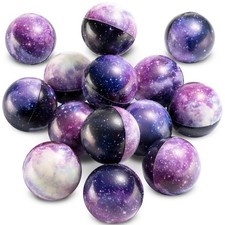 Galaxy Stress Balls for Kids - Pack of 24 Bulk - Squeeze Anxiety Fidget Senso...