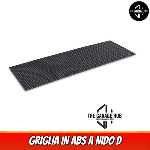 Griglia in ABS a Nido D'ape per Paraurti Sportivi Universale 120x40cm
