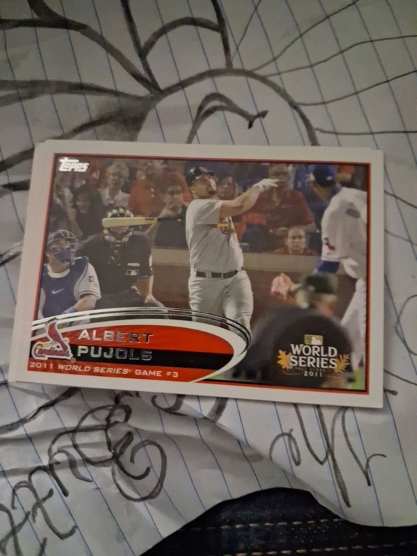 2012 Topps - World Series Albert Pujols #108