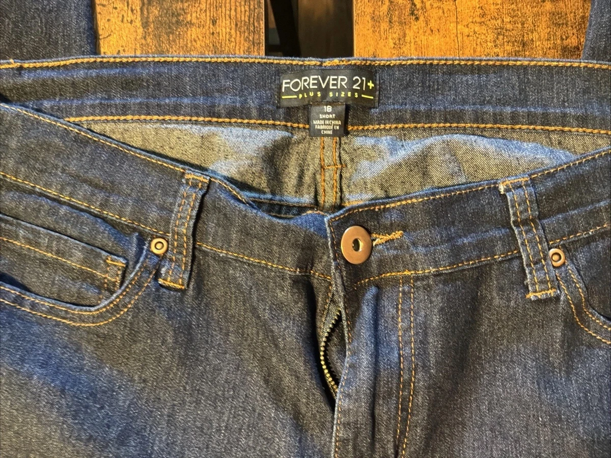 Forever 21 Vaqueros Tobillo Mujer Talla 18