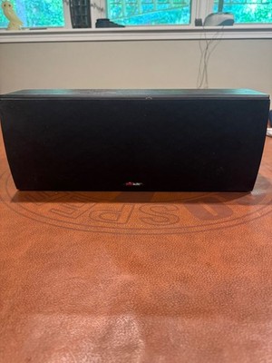 Polk Audio CS1 Series II Channel Speaker - Black - Tested/Works - Pre owned