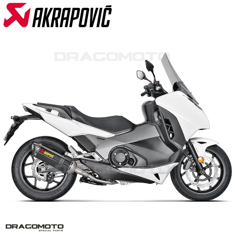 Scarico HONDA NC 700 X ABS 2012-2013 AKRAPOVIC Carbonio S-H7SO2-HRC Foto 2 de 4