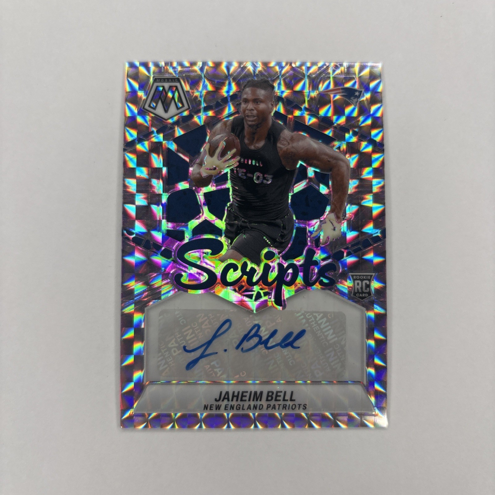 Jaheim Bell Panini Mosaic Rookie Scripts #RSJBL Base