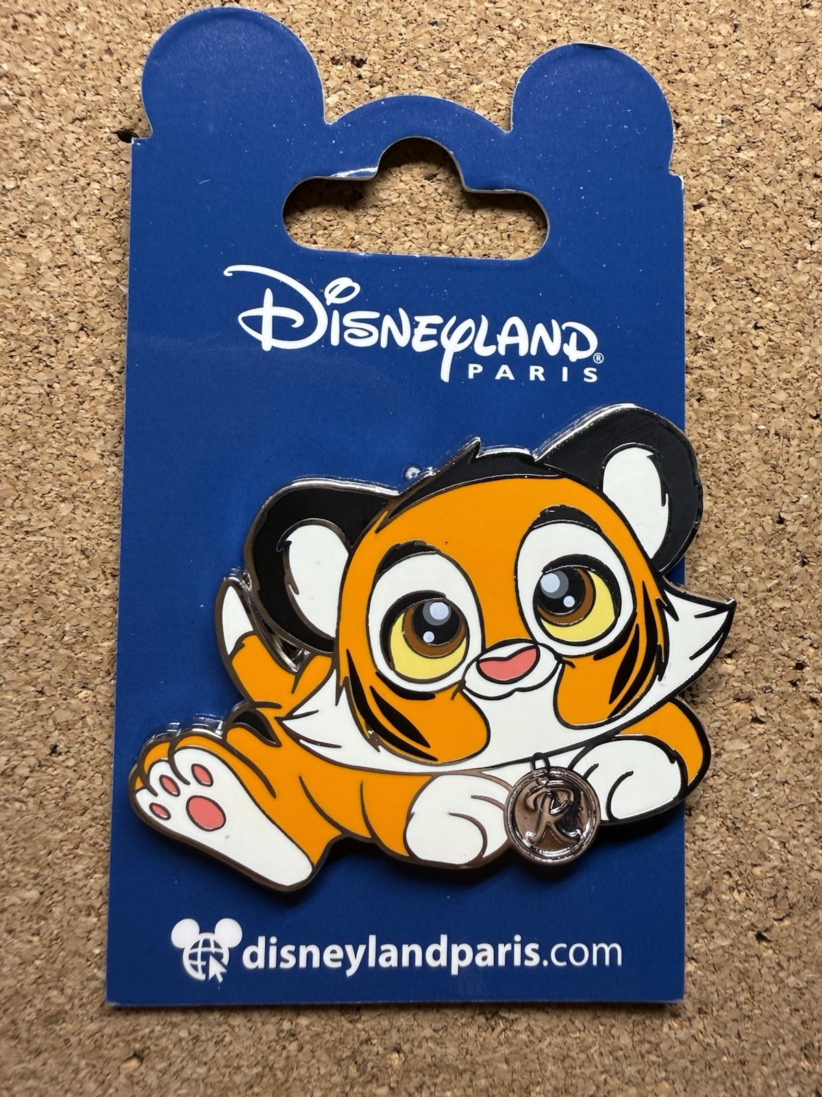 Disney Rajah - Aladdin - Big Head - Tiger DLP Pin Rare