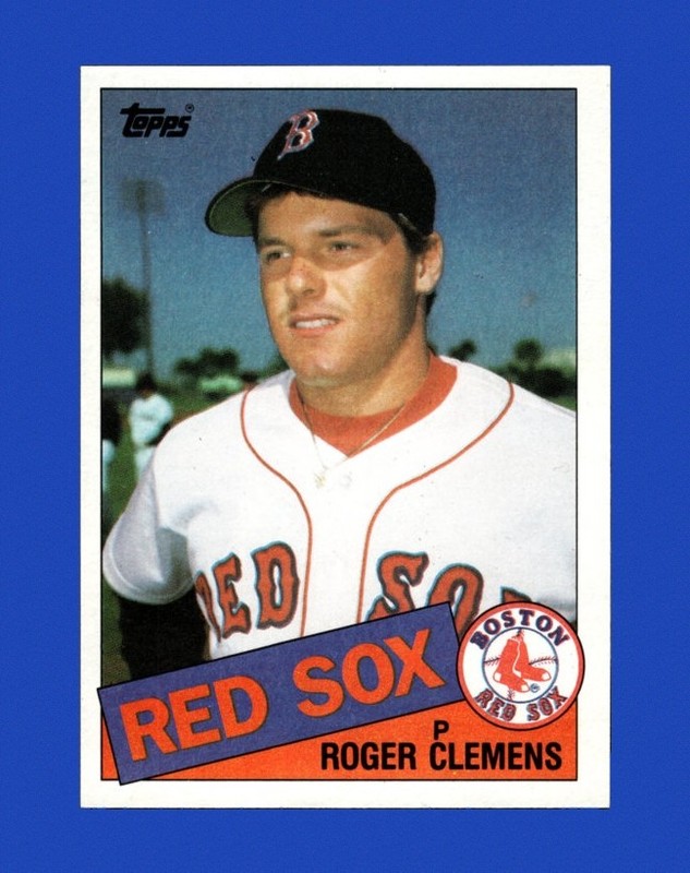1985 Topps Set-Break #181 Roger Clemens RC NR-MINT *GMCARDS*