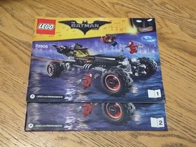 LEGO: The Batman Movie #70905 Instruction Booklet 1 &2 ONLY