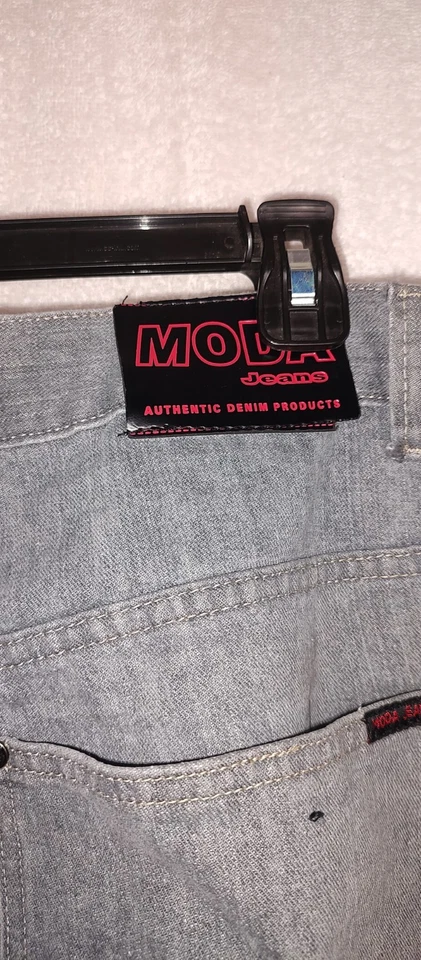 Moda Jeans USA Men's Denim Jeans Size 38 x 34 - Image 3 of 4