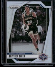 2024 Panini Prizm WNBA #80 Brittney Sykes Silver Prizms