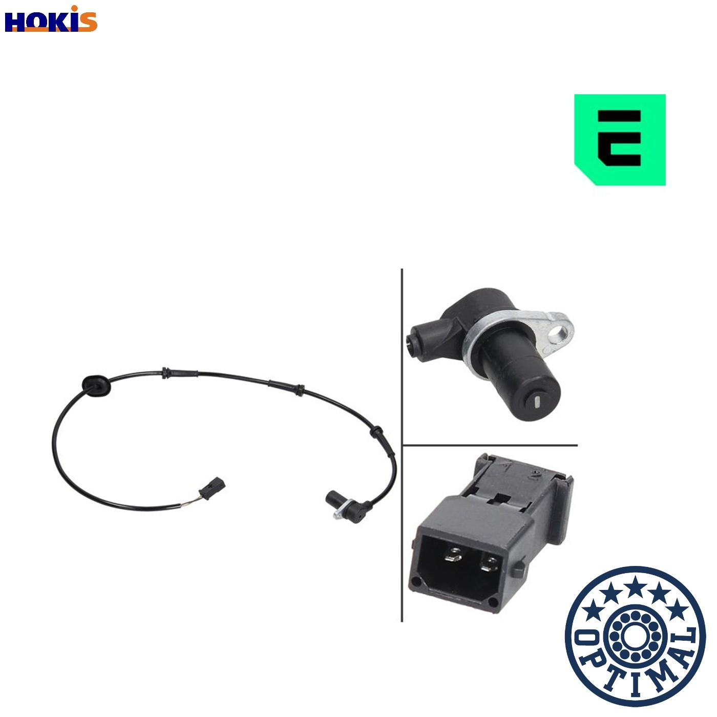 SENSOR WHEEL SPEED 06-S466 FOR AUDI A4 AFY/AJL/APU/ANB/ARK/AWT/AEB/ATW 1.8L 4cyl