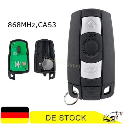 868MHz Auto Funk Schlüssel CAS3 für BMW 1er E87 E88 3er E90 E91 E92 5er E60 E61