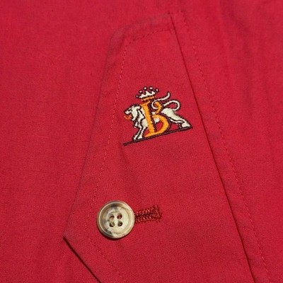 80s BARACUTA G9 Harrington Jacket Red Size 38 Vintage Embroidered