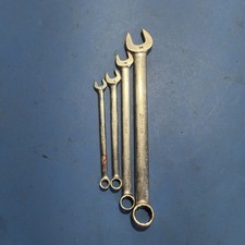 Snap-on Wrench Set 4pc 6 8 10 14mm Combo Metric Usa 