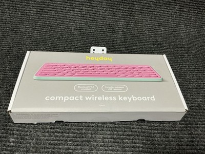Compact Wireless Keyboard with Built-In Touchpad and USB Bluetooth
