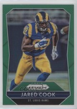 2015 Panini Prizm Green Prizm Jared Cook #107 4fv